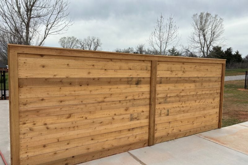 OKC Privacy Wall Buildout