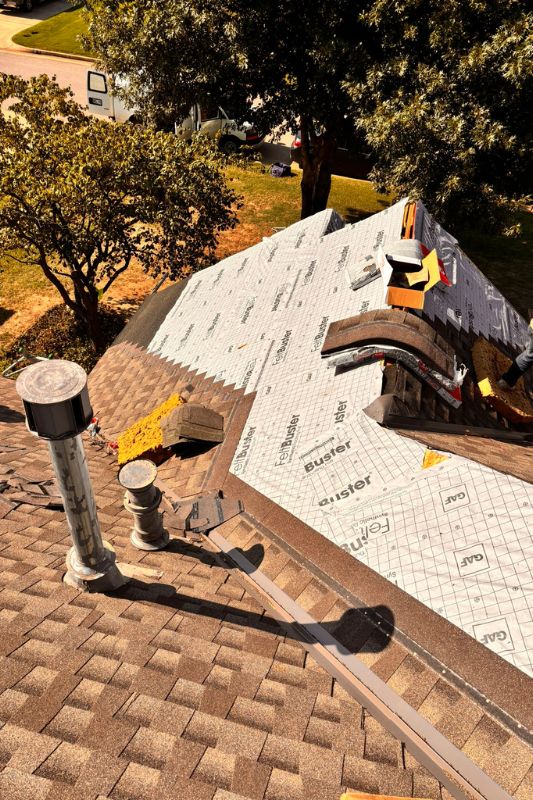 residential asphalt roof replacement