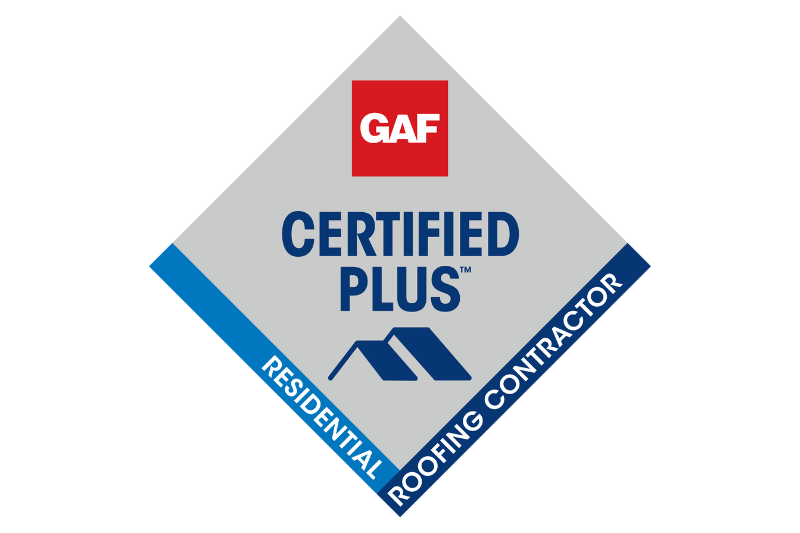GAF certified Plus logo