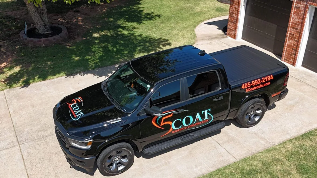 5coat roofing truck